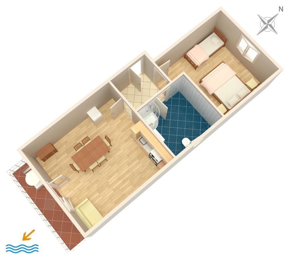 Apartments By The Sea Duce, Omis - 2731 Dugi Rat Exterior foto